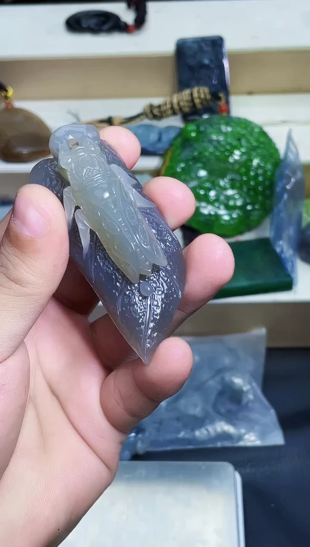 颈饰未镶嵌和田玉巧*1