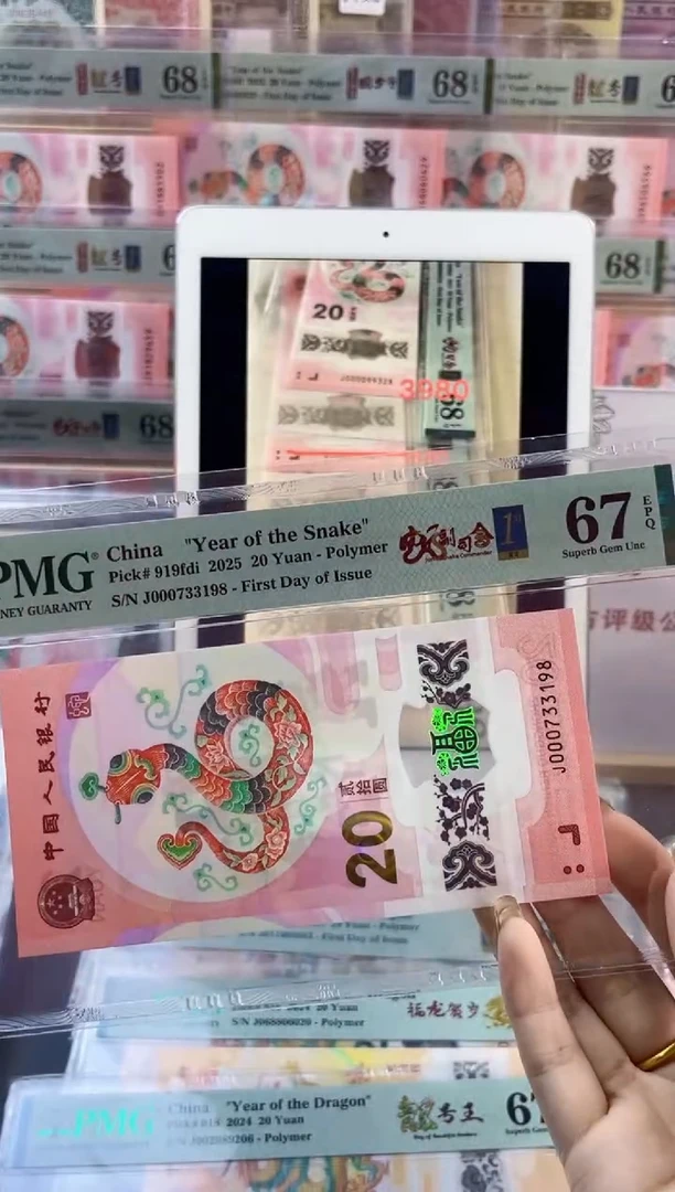 【闪购商品】蛇副司令首日标 PMG67分尾198