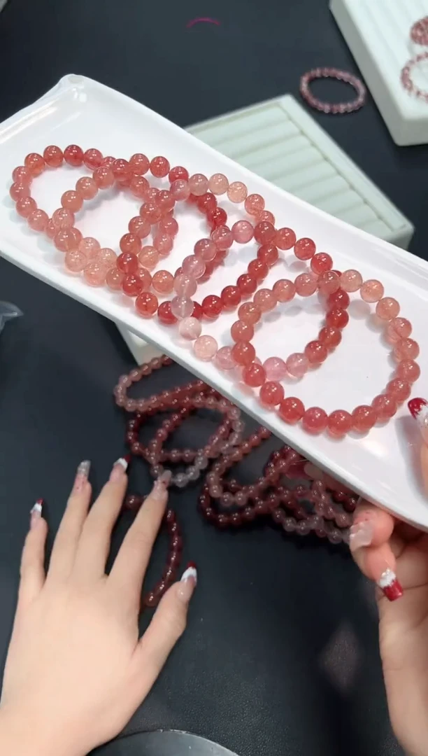 【闪购商品】水晶手串未镶嵌42F多样性发其一/1条默认微瑕