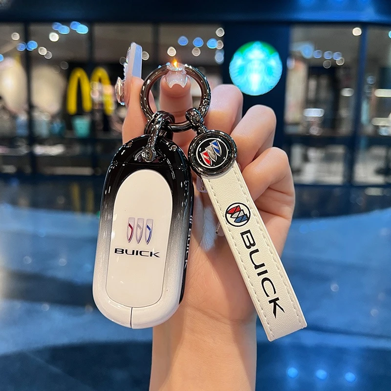 适用于24款别克君威钥匙套君越gl6昂科威gl8es昂科旗蔚蓝6包壳扣