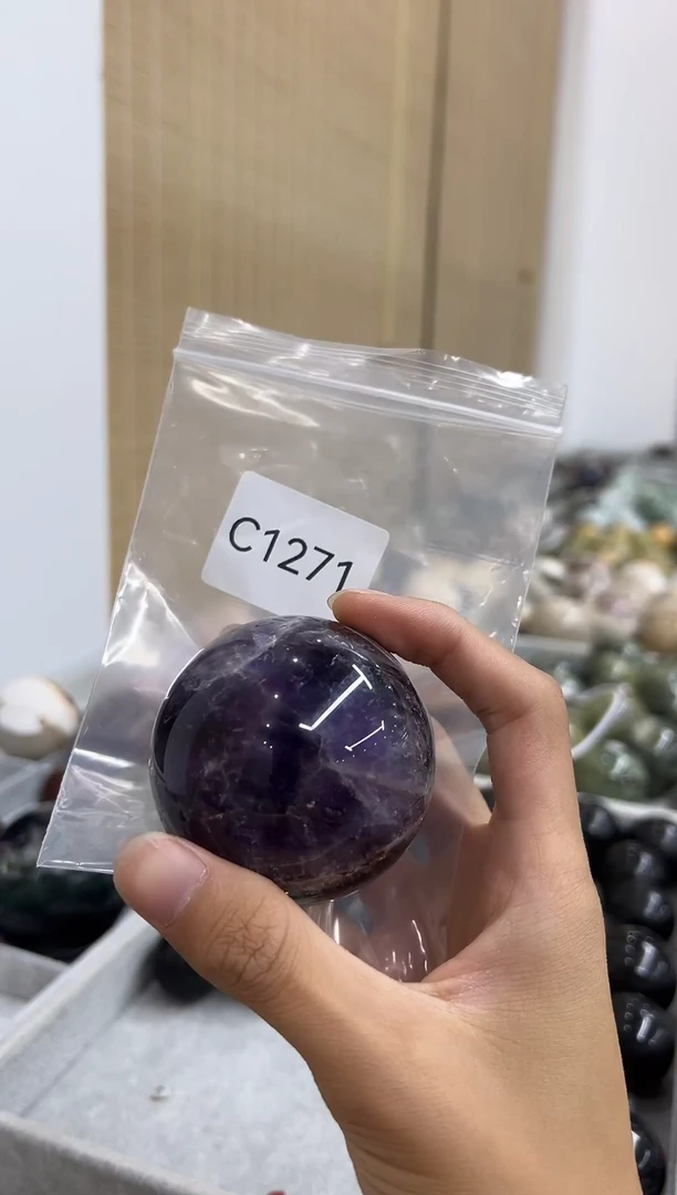 未镶嵌珠宝半成品水晶C1271