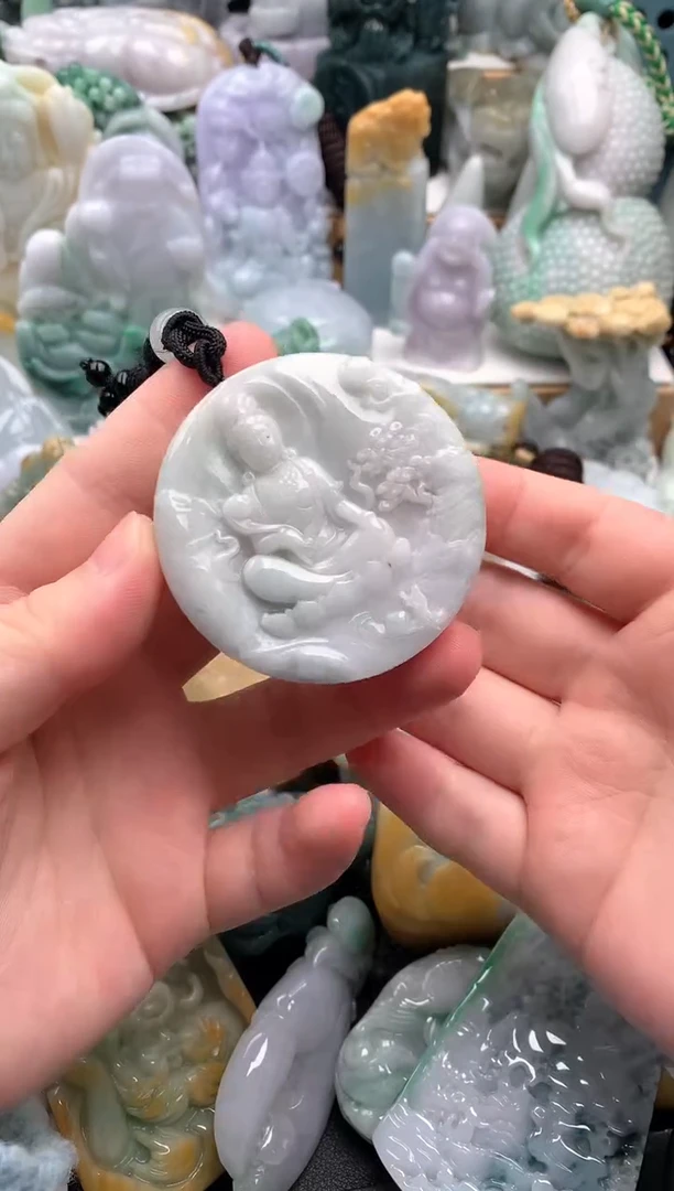 吊坠(不含链)未镶嵌翡翠1