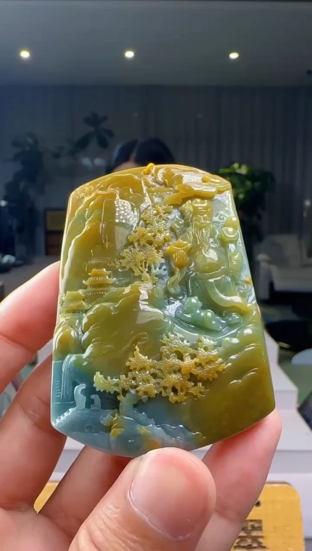 翡翠未镶嵌颈饰XM@@960Q3J19270