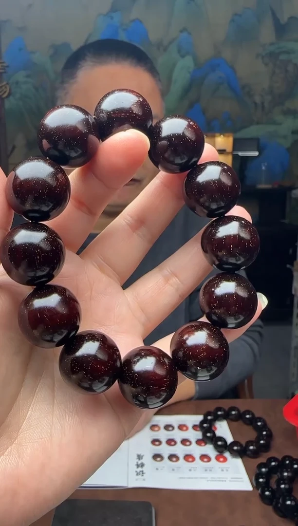 【闪购商品】小叶紫檀手串/手链2.0*12颗爆星初包浆