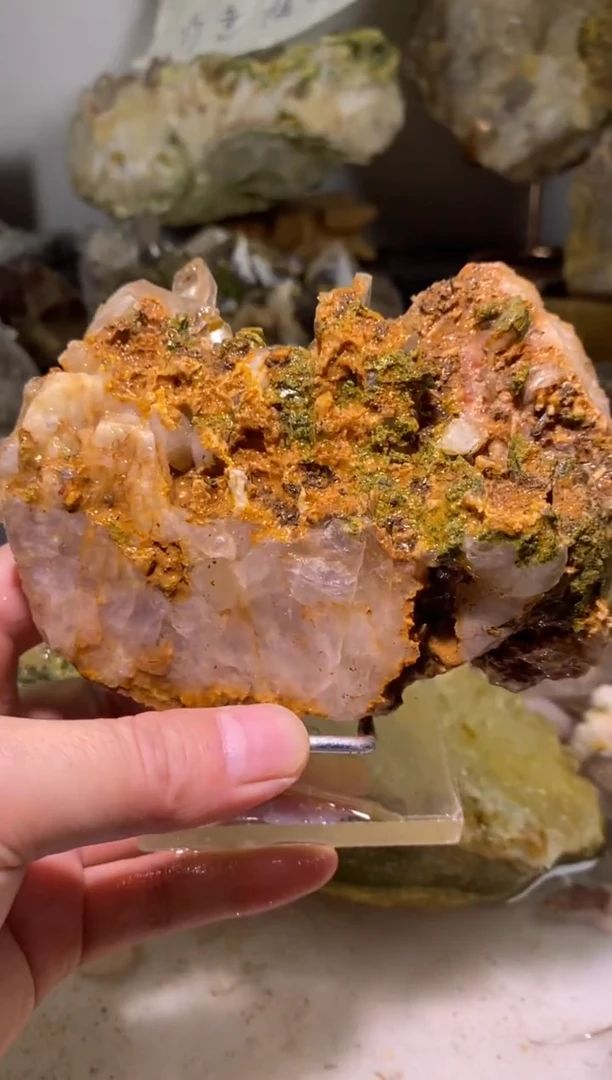 未镶嵌珠宝半成品水晶83号411g四川美姑超七花园水晶