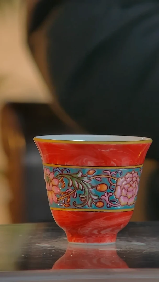 【闪购商品】杯子E69【人间瓷画】《王国喜》