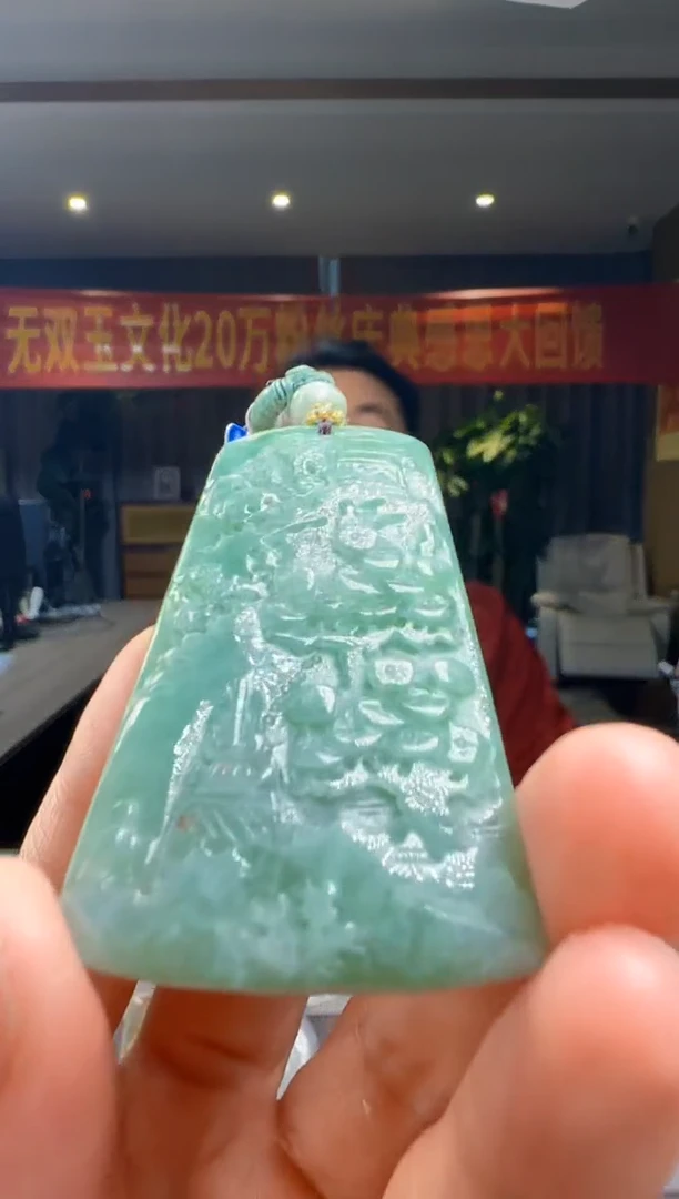 翡翠未镶嵌颈饰DY@@60B7J16741