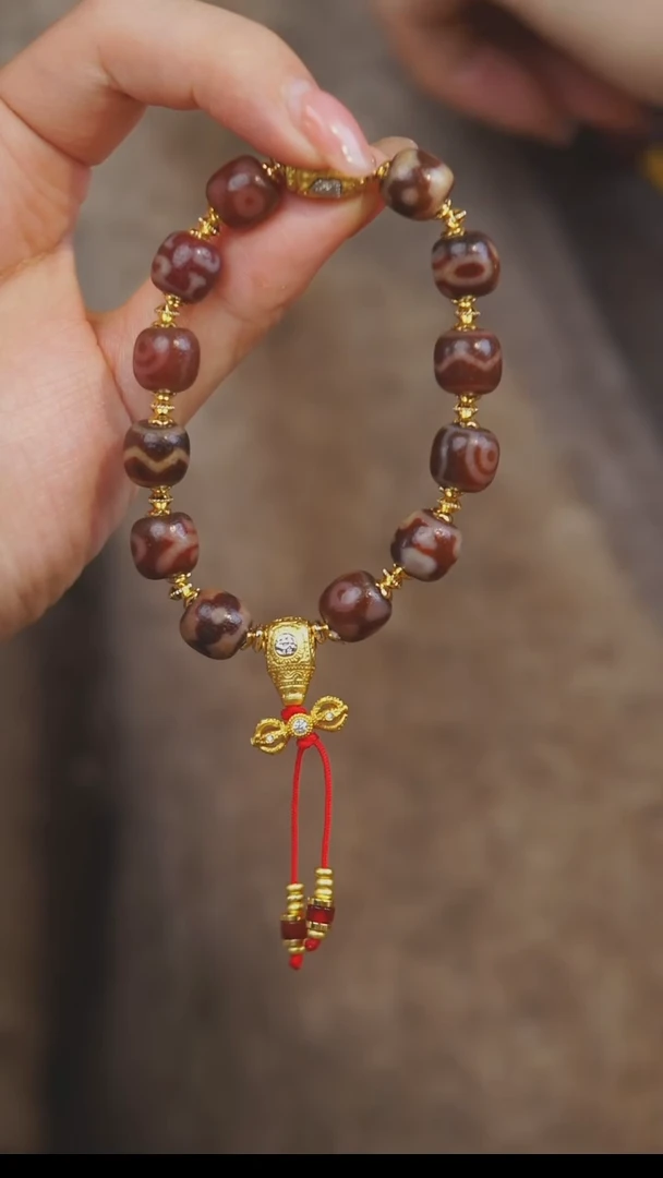 【闪购商品】玛瑙/玉髓手串未镶嵌多样性发一