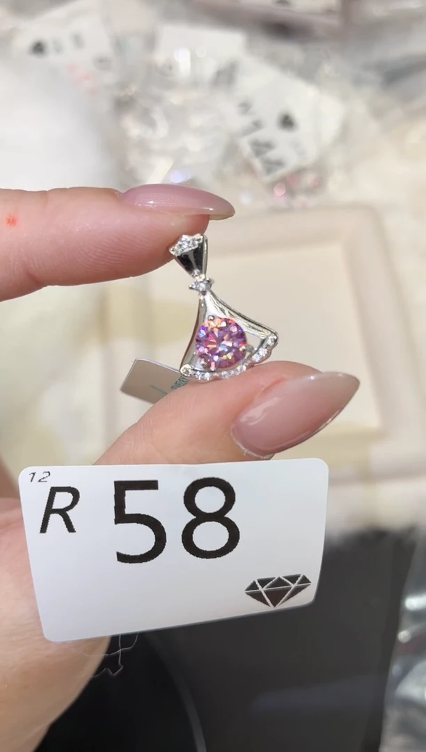 合成碳硅石925银多样性发一R58