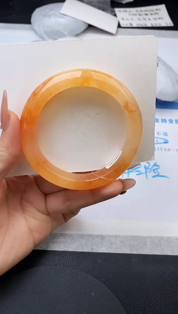 未镶嵌手镯石英质玉w185-HHB59+