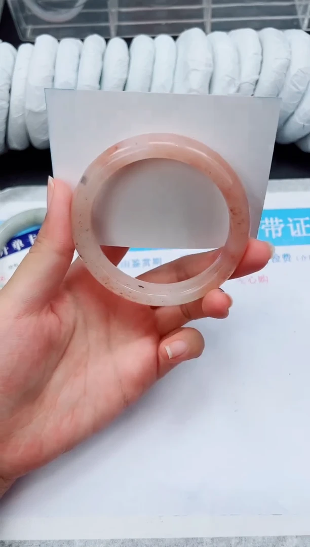 未镶嵌手镯石英质玉T3-60.6