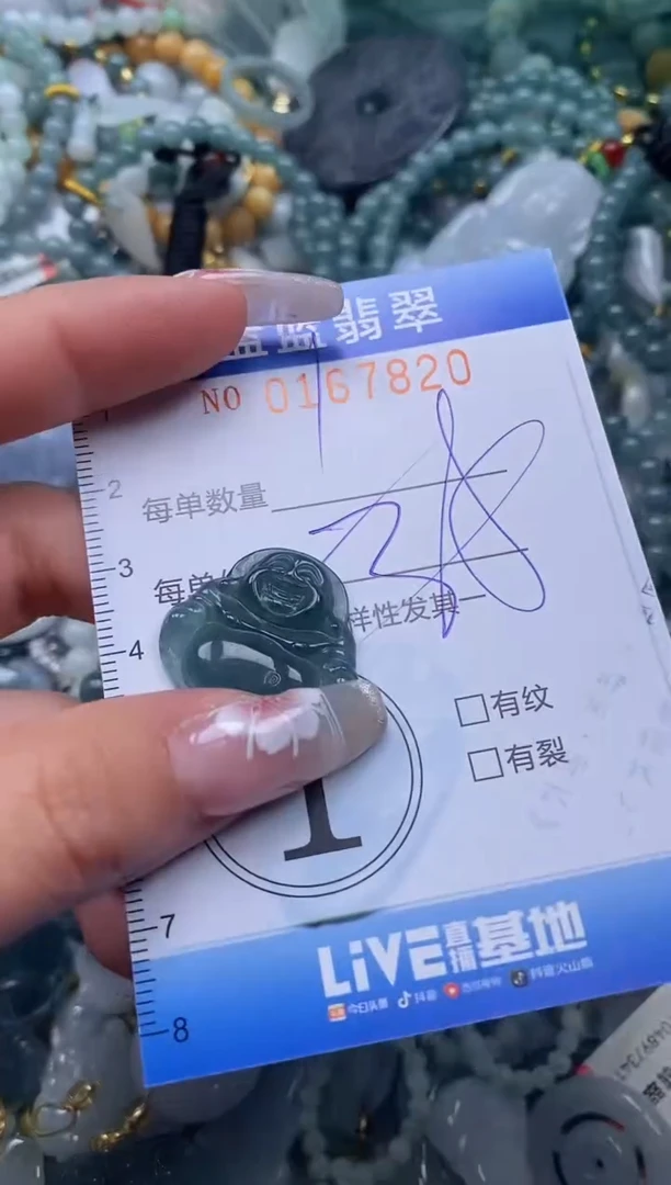 【闪购商品】翡翠颈饰未镶嵌闪购0167820多样性发其一