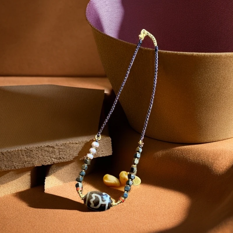 沉香扶摇臻选|吴振田双水莲花达洛沉沉吊坠0412