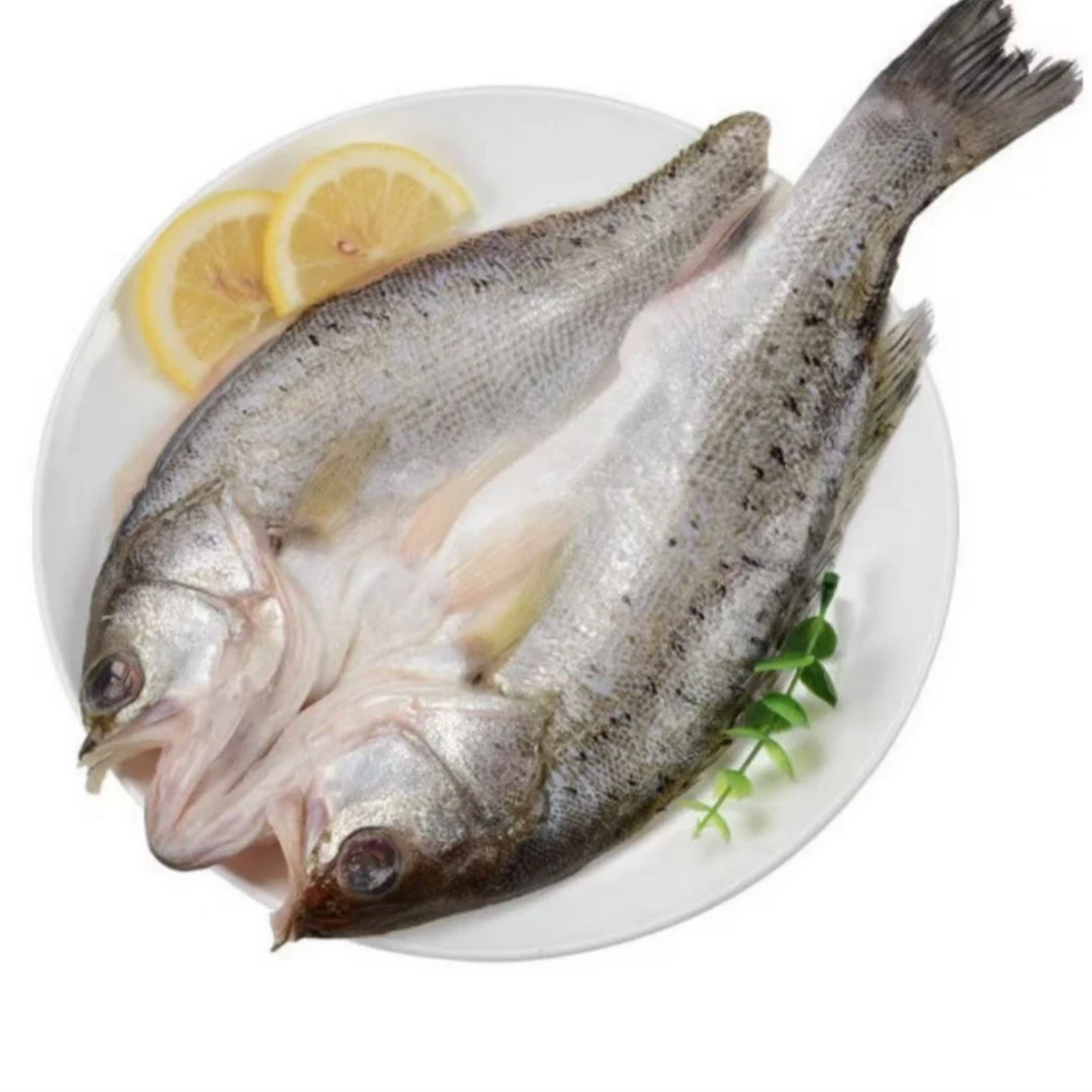 (大东）去鳞去内脏开背七星海鲈鱼400g-500g/条*5条