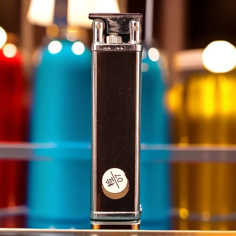 以撒简奢中古充气打火机链接可调火6136