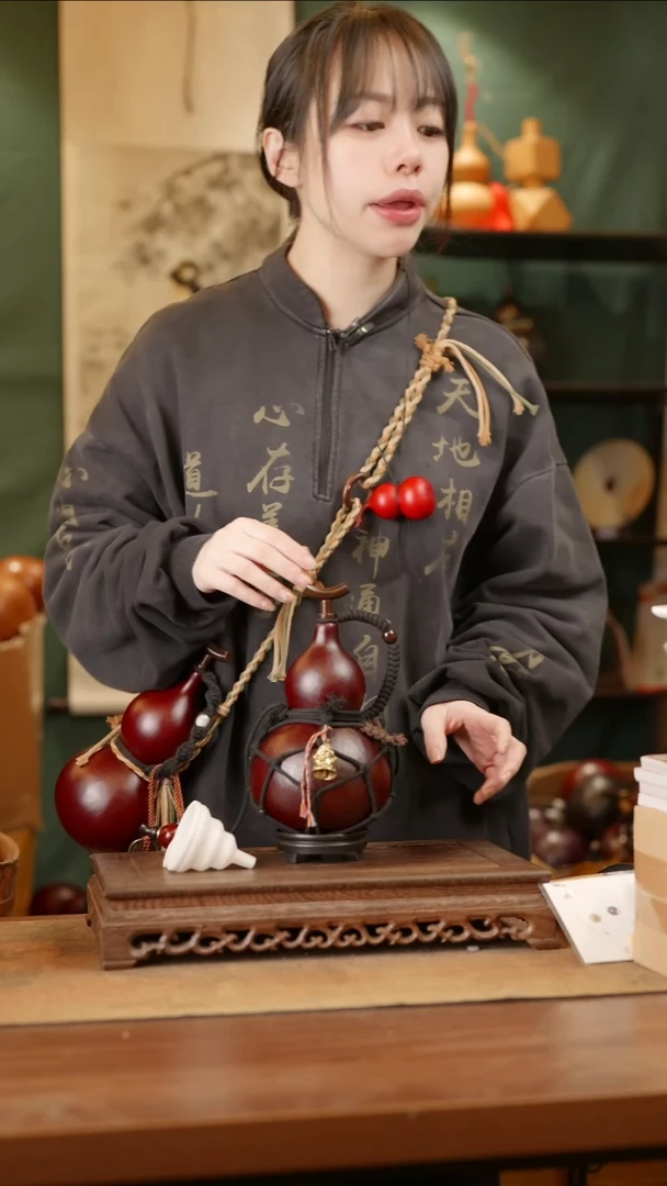 33号精品天然大漆酒葫芦一物一拍~