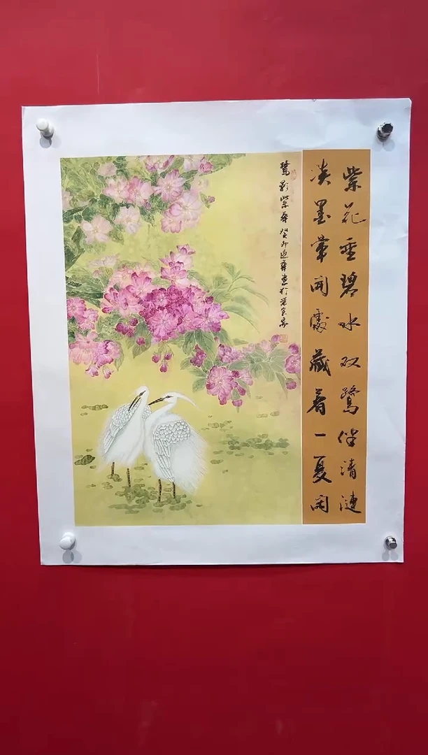 国画画家陆远华精品纯手绘