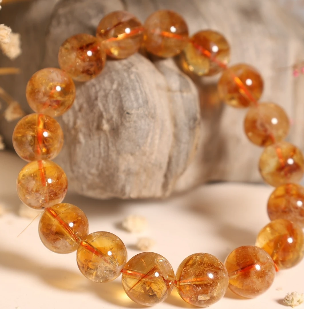 ZBXJ040黄塔晶手串多样性发其一