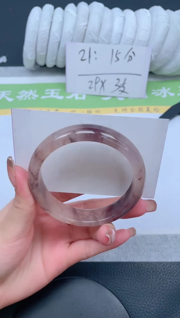 【闪购商品】石英质玉手镯未镶嵌A234-61+