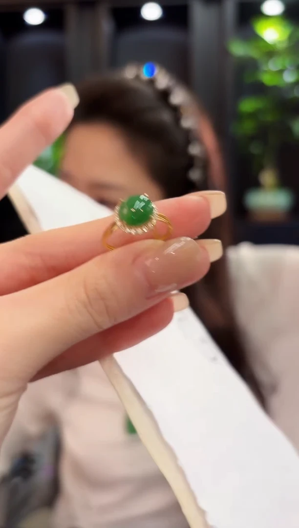 未镶嵌戒指翡翠 缅料A货/支持复检/一件