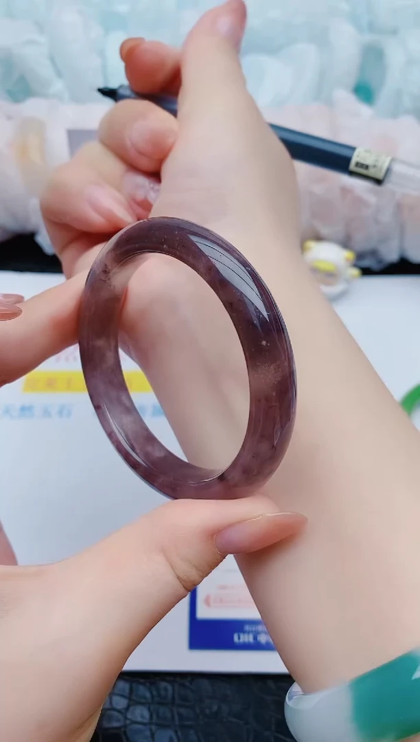 石英质玉手镯未镶嵌y76-54-55