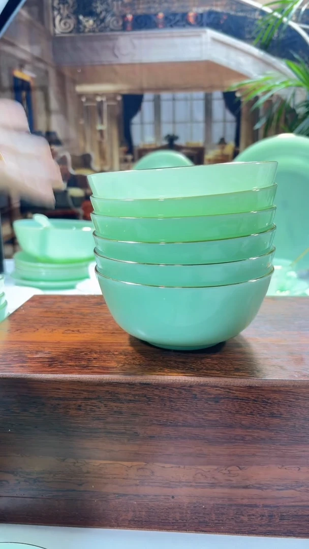 【闪购商品】....5.5英寸玉瓷碗6个口径13.8厘米