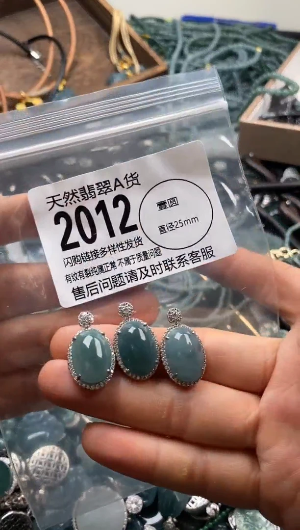 【闪购商品】翡翠颈饰未镶嵌多样性发其一2012