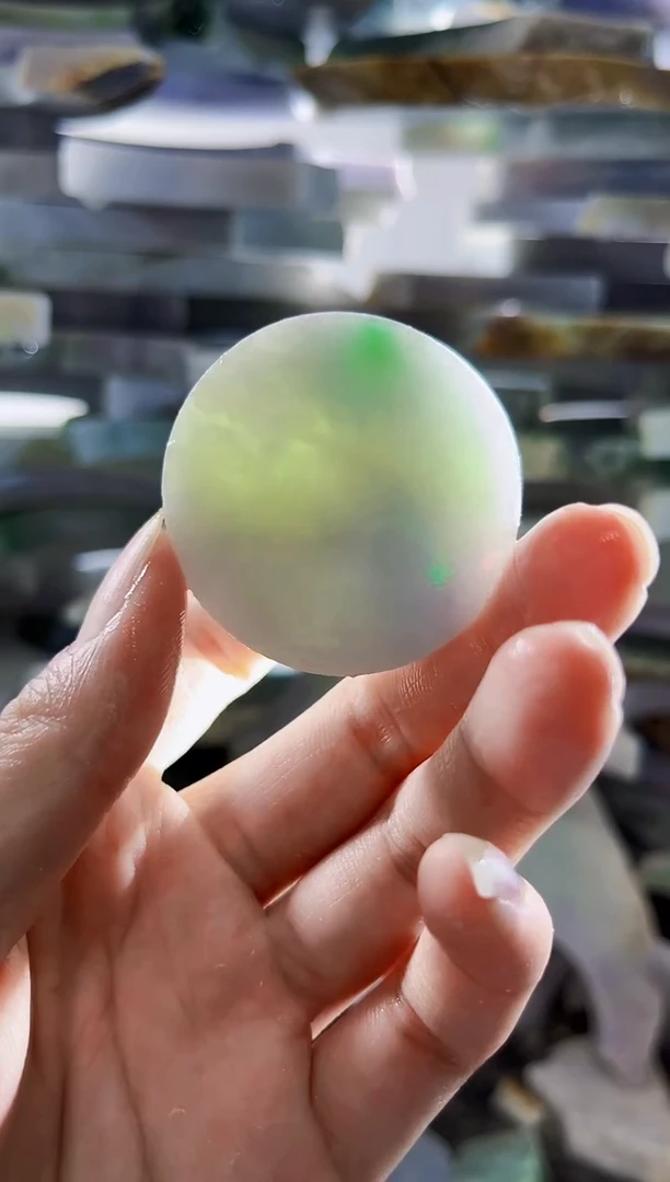 裸石翡翠缅甸翡翠A货陈113