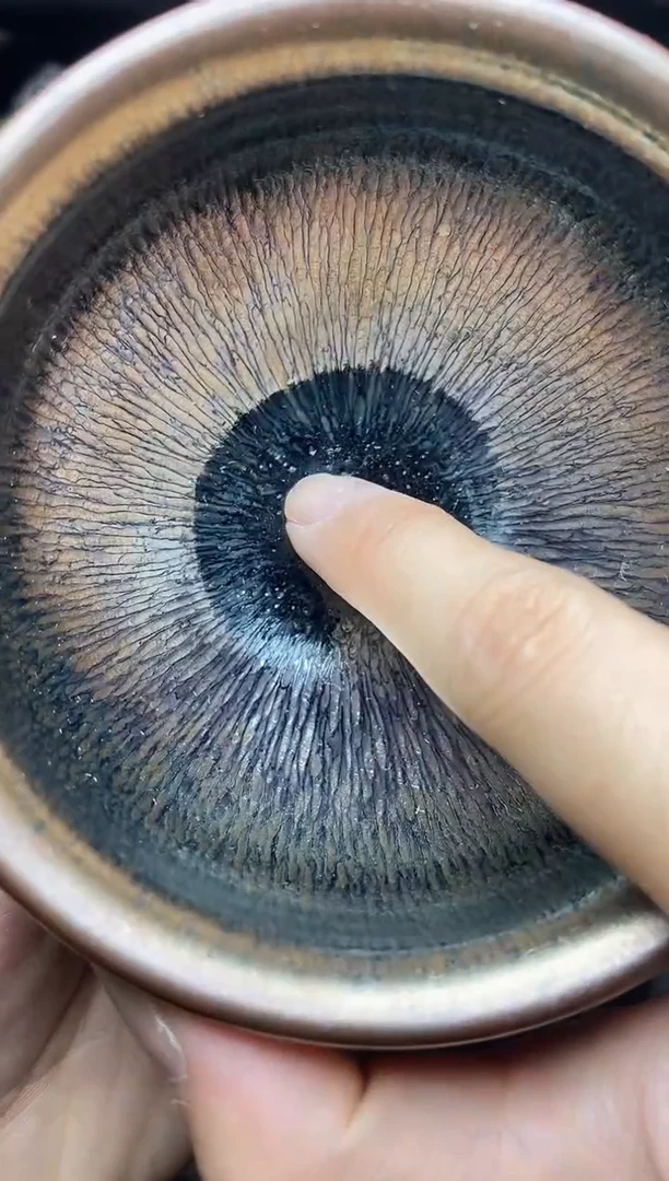 茶盏八方来财 盏三疯建盏茶器