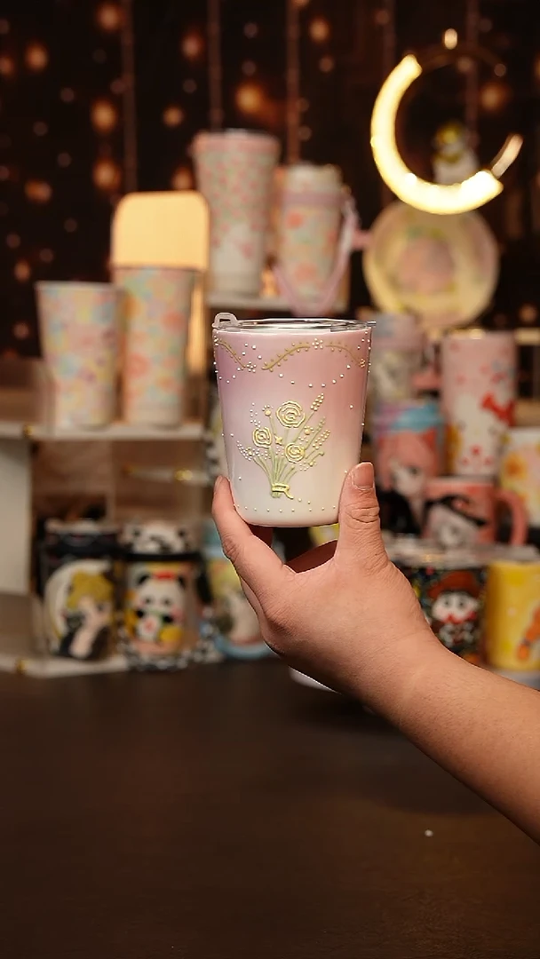 (玉泥）景德镇手工手绘文创陶瓷杯