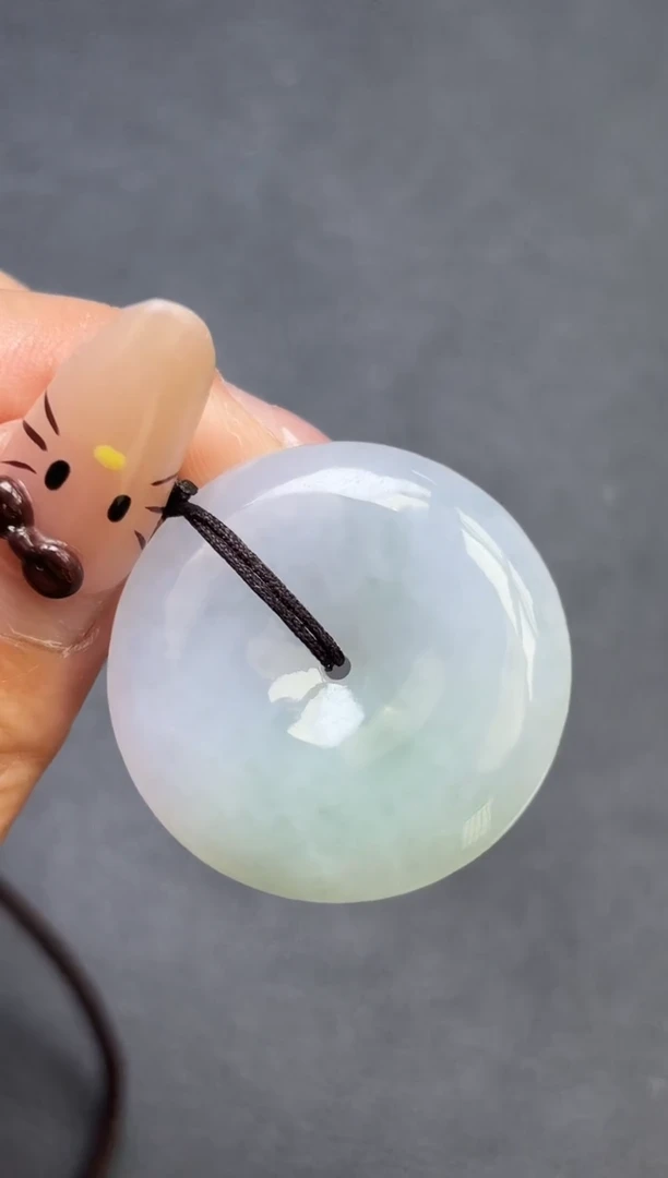 颈饰未镶嵌翡翠平安扣