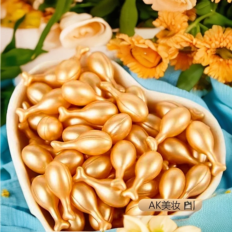 拍1发4赋活肌肤小鸡腿精华富勒烯羊胎盘素补水保湿抗皱淡纹嫩肤