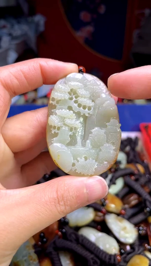 【闪购商品】和田玉颈饰未镶嵌123