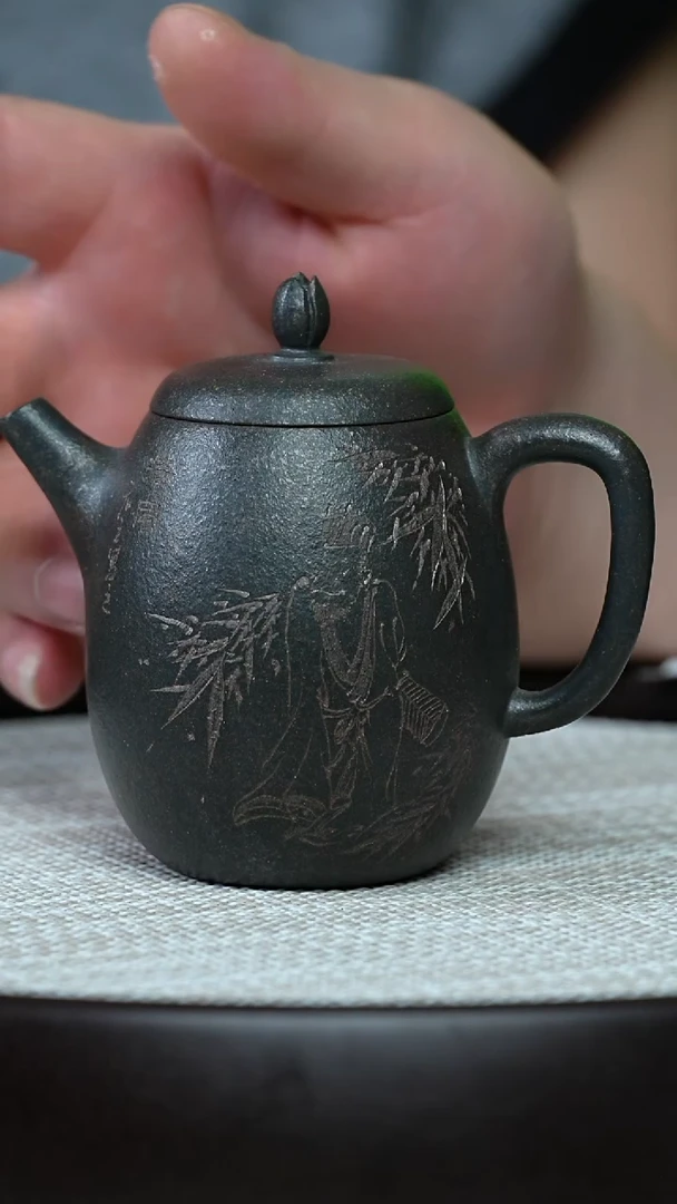 茶壶紫砂0709早直播柴烧08