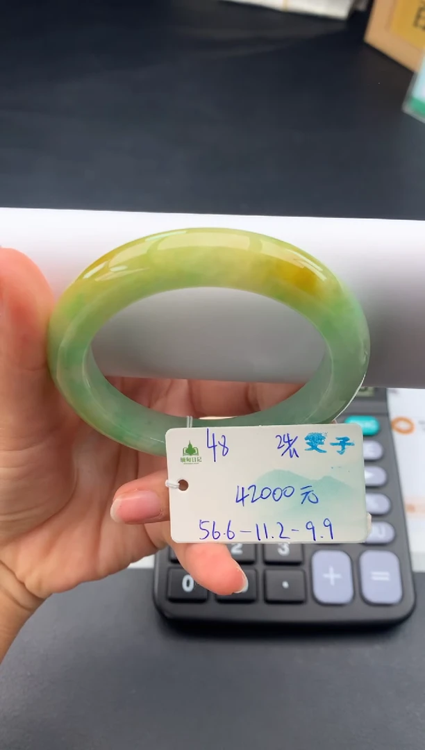 未镶嵌手镯翡翠翡翠自带#送人#，假一赔三