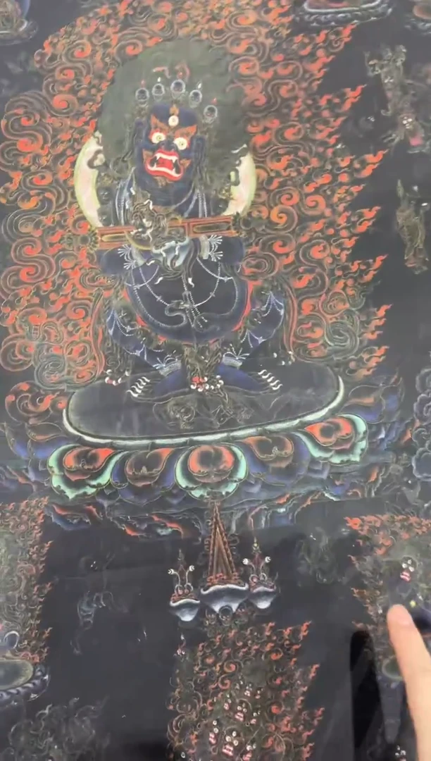 卷轴画路路的唐卡tk160