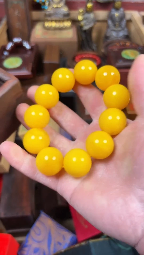 【闪购商品】蜜蜡耳饰未镶嵌--------------------