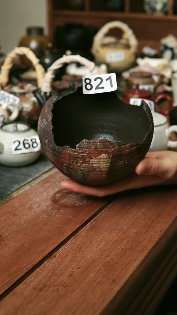 紫砂全手工粉引系列-建水