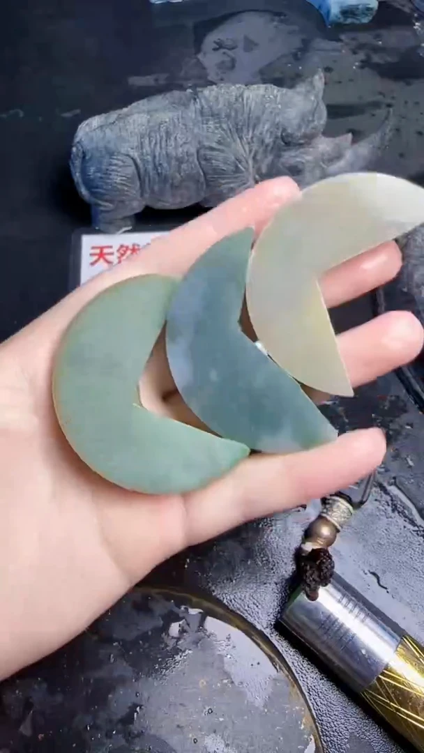 未镶嵌挂件翡翠天然翡翠080