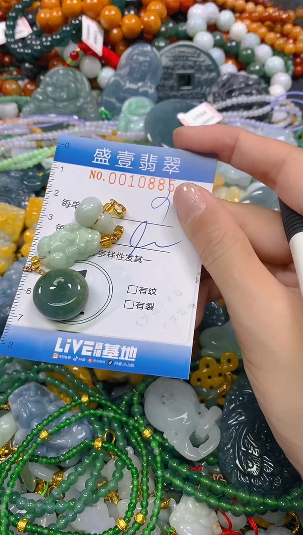 颈饰未镶嵌翡翠闪购0010885