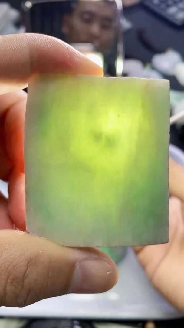 裸石翡翠天然缅甸A货【海】40