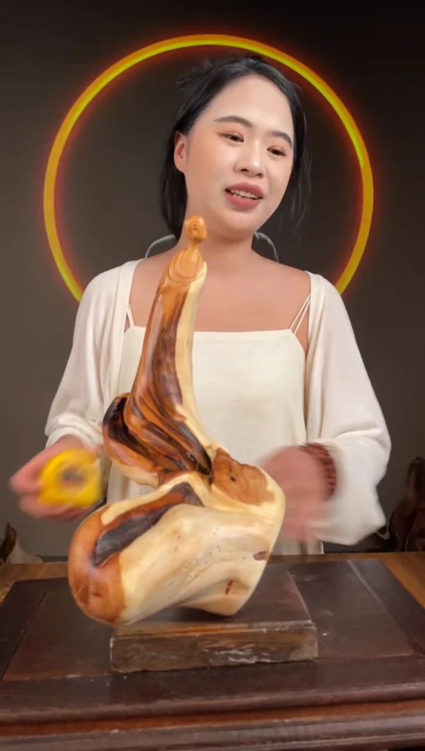 柏木（崖柏）手工摆件,先抢先得! 编号:266