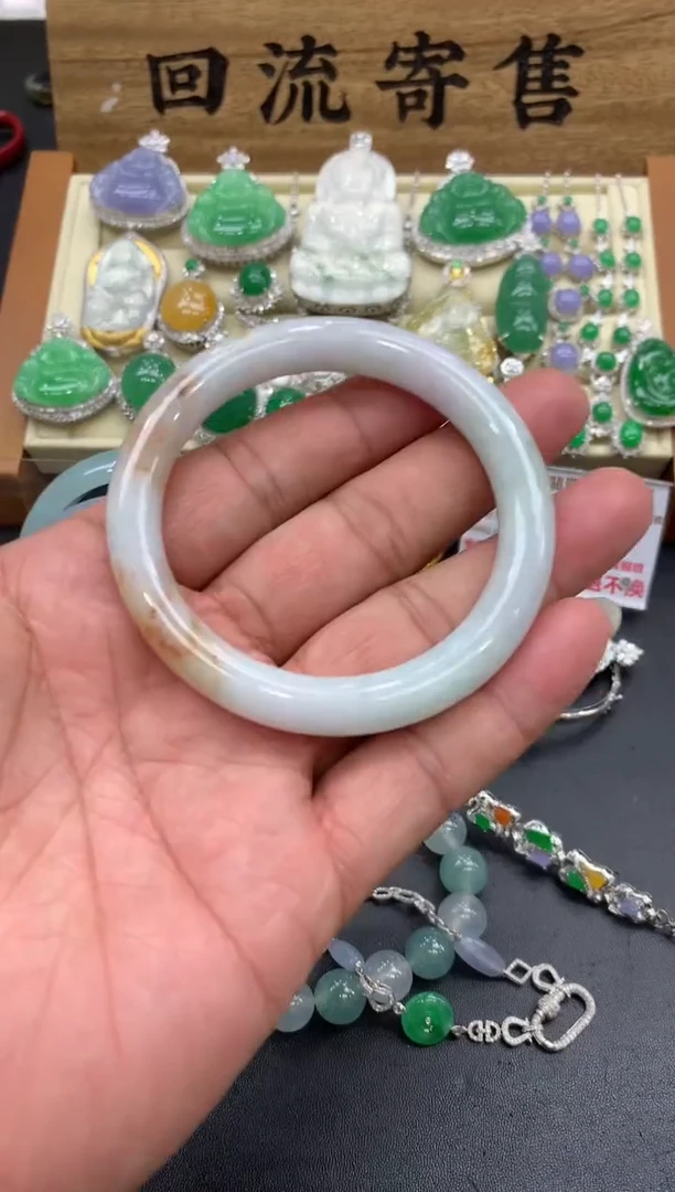 【闪购商品】翡翠手镯未镶嵌21-中国好珍宝