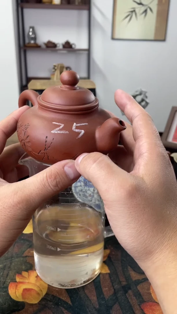 茶壶紫砂90年代老壶工糙但泥好红泥25