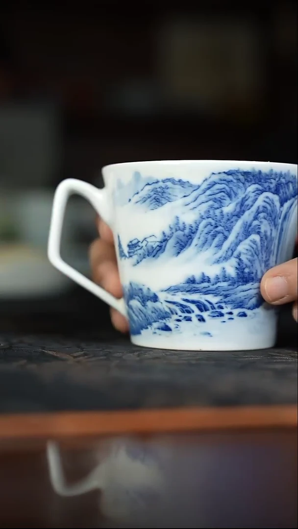 摆件瓷景德镇陶瓷精品茶器