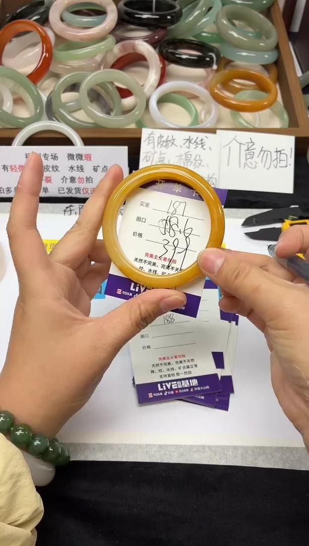 未镶嵌手镯石英质玉187