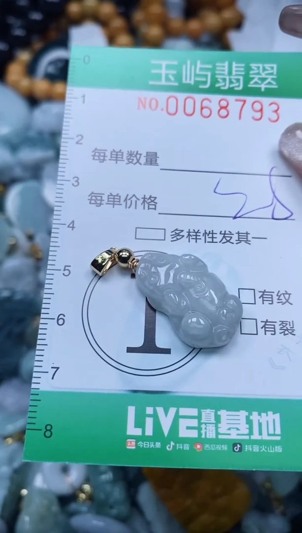 【闪购商品】翡翠颈饰未镶嵌闪购0068793