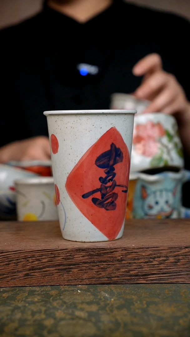 摆件泥垚手作 景德镇手工手绘器物
