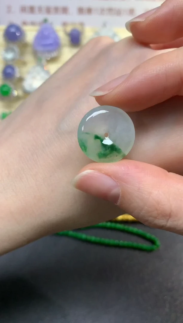 翡翠未镶嵌吊坠(不含链)吊坠|980+98