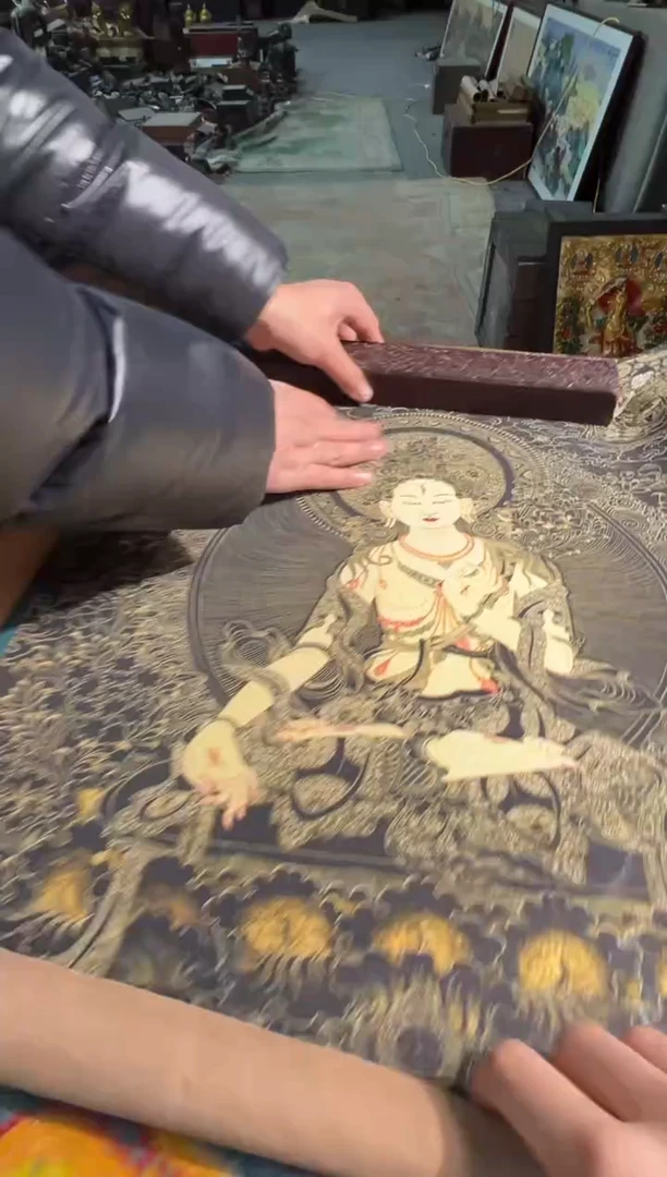 卷轴画卷轴画奥奥的唐卡